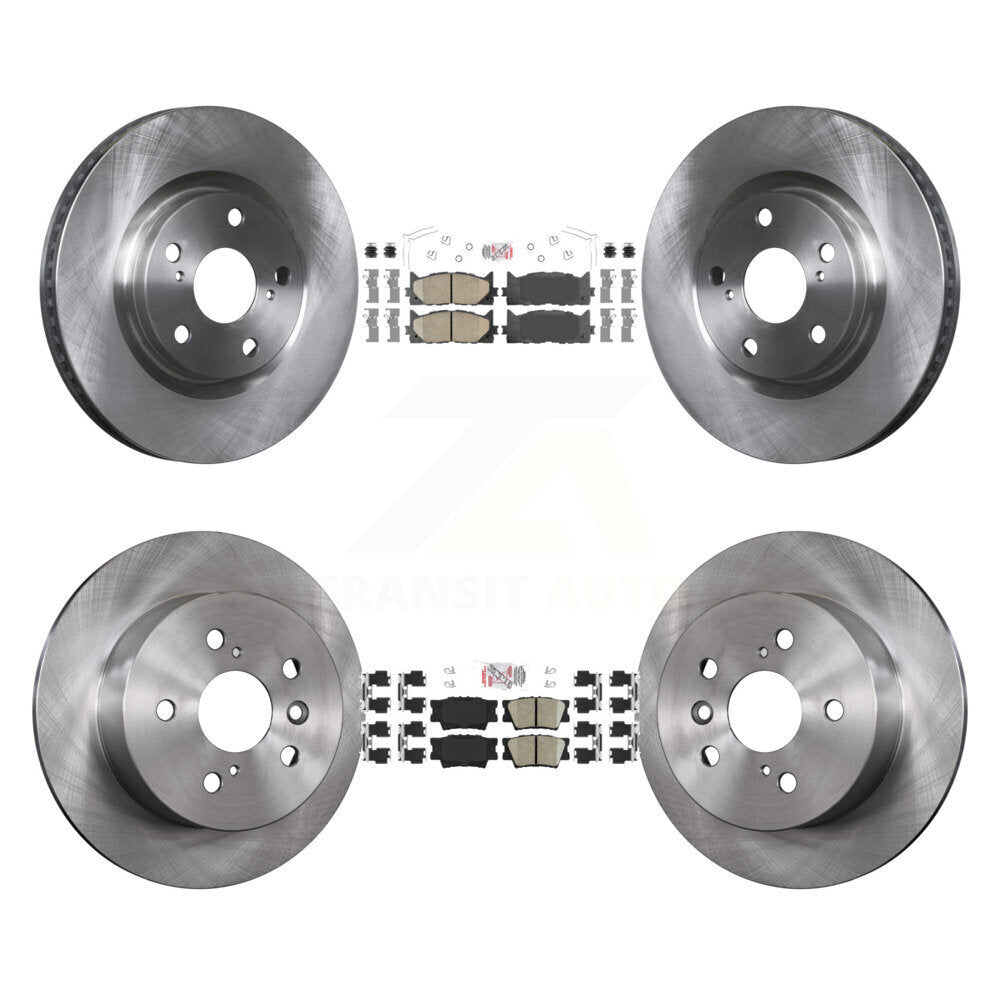 Kit de rotors de frein à disque en céramique avant et arrière, pour Toyota Camry Lexus ES350 Avalo