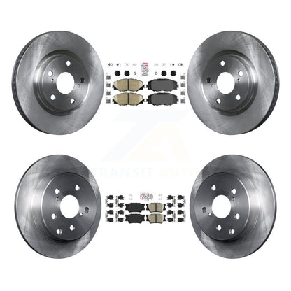 Kit de plaquettes en céramique et de rotors de frein à disque avant et arrière, pour Toyota RAV4 K8A-102961