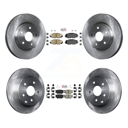 Kit de plaquettes en céramique et de rotors de frein à disque avant et arrière, pour Toyota RAV4 K8A-102962