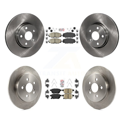 Kit de plaquettes en céramique et de rotors de frein avant et arrière, pour Toyota Corolla Matrix Pontiac Vib