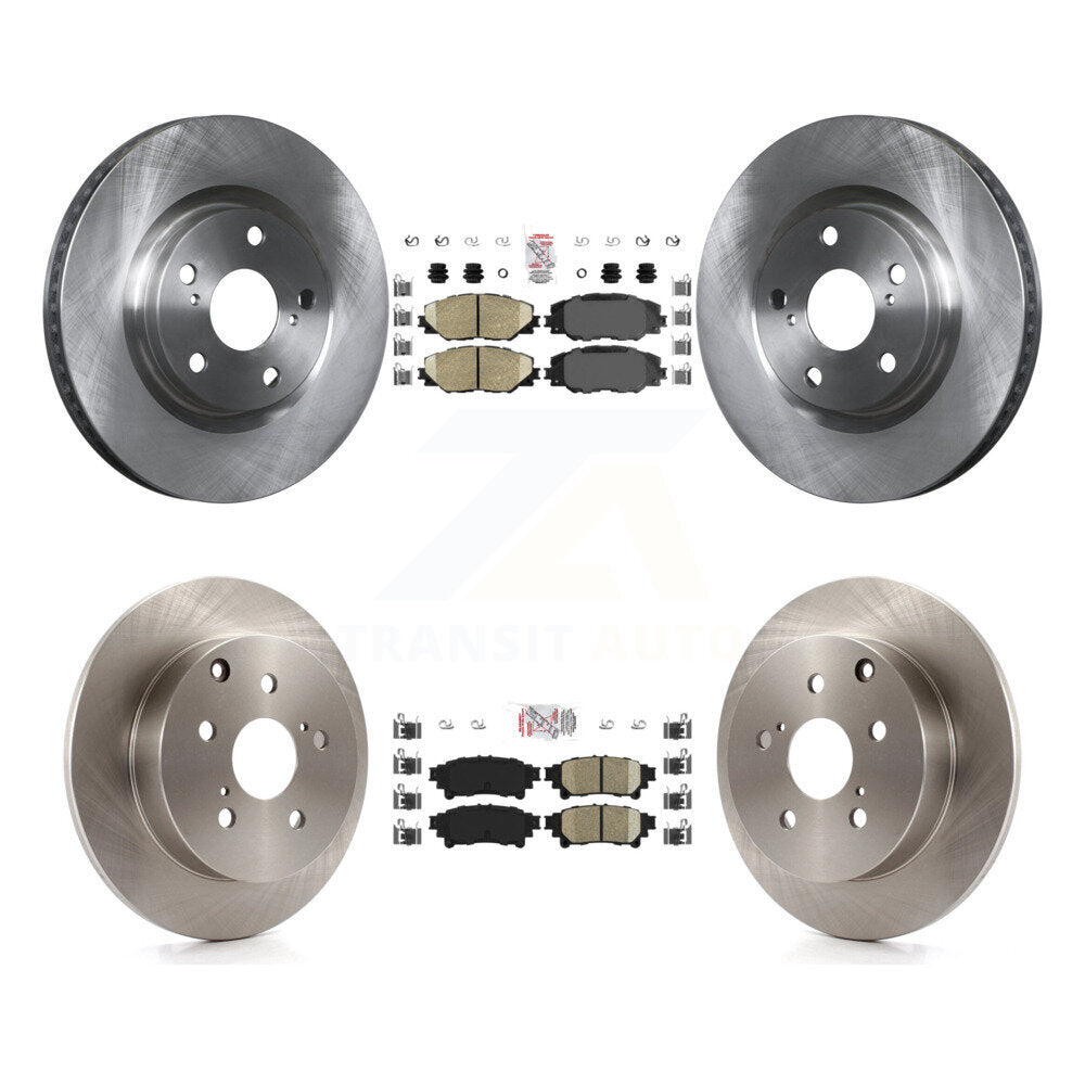 Kit de plaquettes en céramique et de rotors de frein à disque avant et arrière, pour Toyota Mirai 2016 – 2020