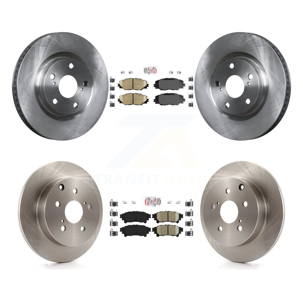 Kit de plaquettes en céramique et de rotors de frein à disque avant et arrière, pour Toyota Mirai 2016 – 2020