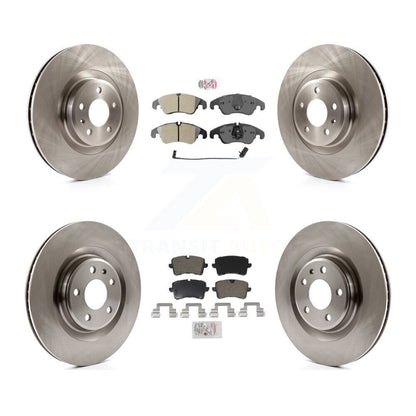 Kit de plaquettes semi-métalliques avant et arrière et disques de frein pour Audi A6 Quattro A7