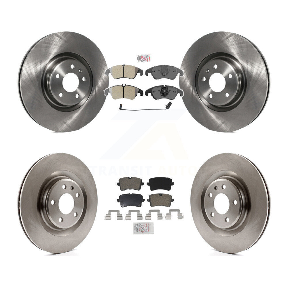 Kit de plaquettes semi-métalliques avant et arrière et disques de frein pour Audi A6 K8A-102989