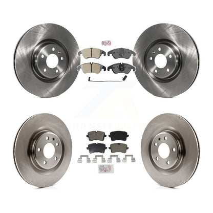 Kit de plaquettes semi-métalliques avant et arrière et disques de frein pour Audi A6 K8A-102989