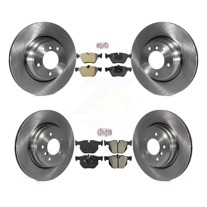 Kit de plaquettes semi-métalliques avant et arrière et disques de frein pour BMW 330i 330xi 2006