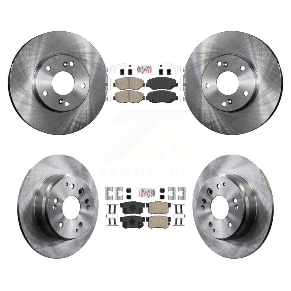Kit de plaquettes en céramique et de disques de frein avant et arrière, pour Honda Element 2003 – 2011
