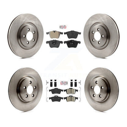 Kit de plaquettes en céramique et Rotor de frein, semi-métalliques, avant et arrière, pour Jaguar XF XJ XKR X