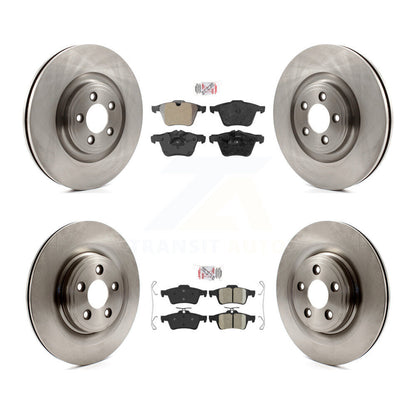 Kit de plaquettes en céramique et Rotor de frein, semi-métalliques, avant et arrière, pour Jaguar XF XJ XKR X