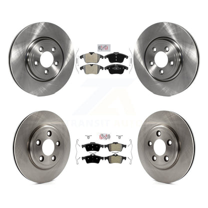 Kit de plaquettes semi-métalliques avant et arrière et disques de frein pour Jaguar Vanden Plas