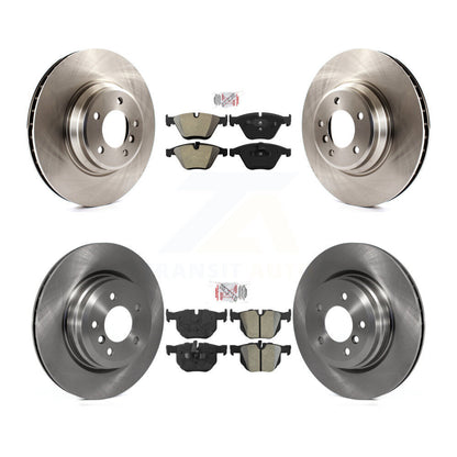 Kit de rotors de frein à plaquettes semi-métalliques avant et arrière, pour BMW 335i xDrive X1 335xi 335i