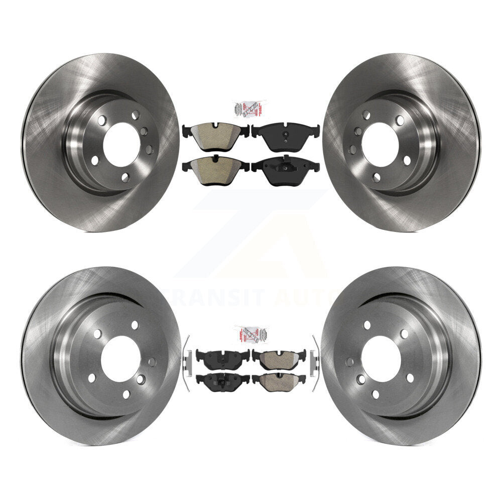 Kit de plaquettes semi-métalliques avant et arrière et disques de frein pour BMW 328i K8A-103078