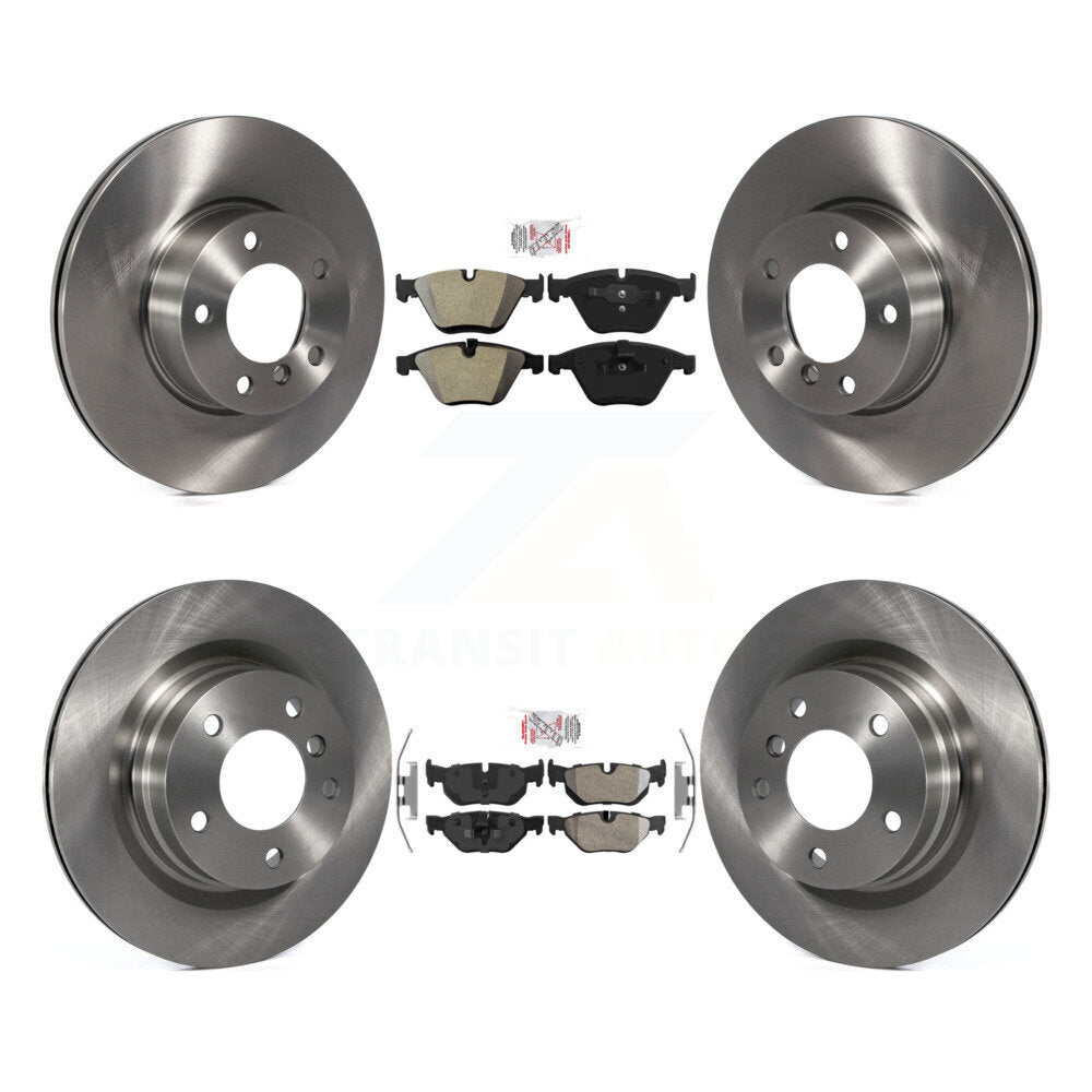 Kit de plaquettes semi-métalliques avant et arrière et disques de frein pour BMW 328i K8A-103084