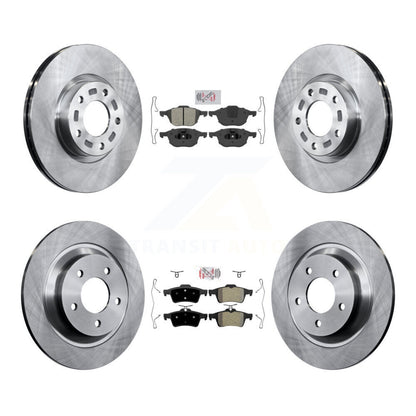 Kit de plaquettes semi-métalliques avant et arrière et disques de frein pour Mazda 5 K8A-103085
