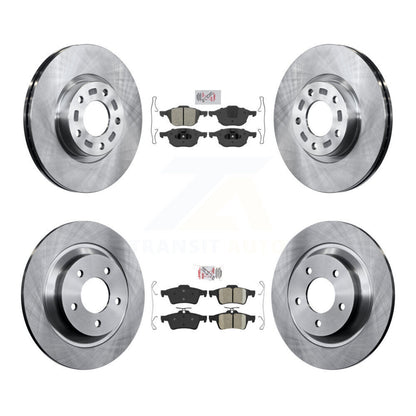 Kit de plaquettes en céramique et de rotors de frein à disque, semi-métalliques avant et arrière, pour Mazda 5
