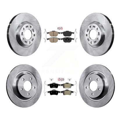Kit de plaquettes semi-métalliques avant et arrière en céramique et disques de frein pour Mazda 5