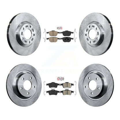 Kit de plaquettes en céramique et de rotors de frein à disque avant et arrière, pour Mazda 5 K8A-103090