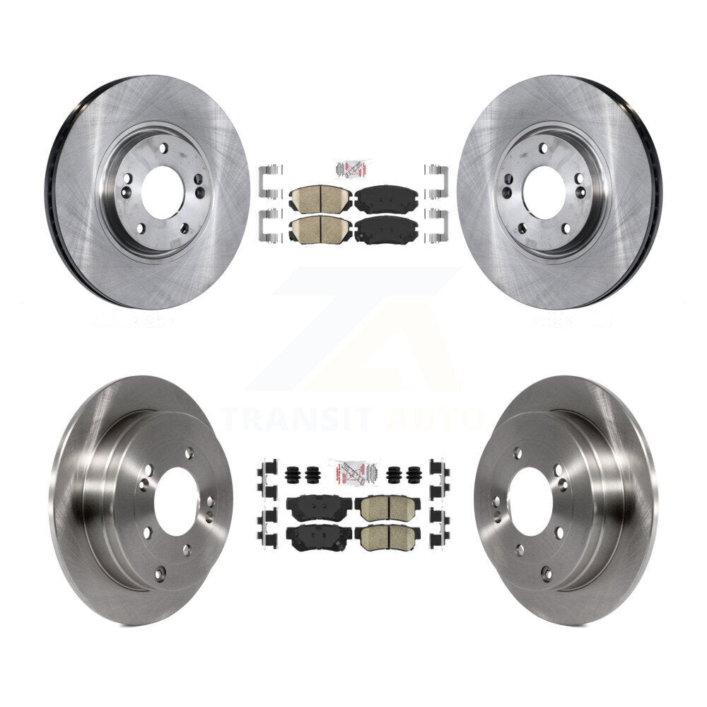 Kit de plaquettes en céramique et de disques de frein avant et arrière, pour Hyundai Azera 2006 – 2009