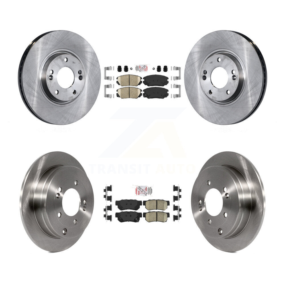 Kit de plaquettes en céramique et de disques de frein avant et arrière, pour Hyundai Azera 2006 – 2009