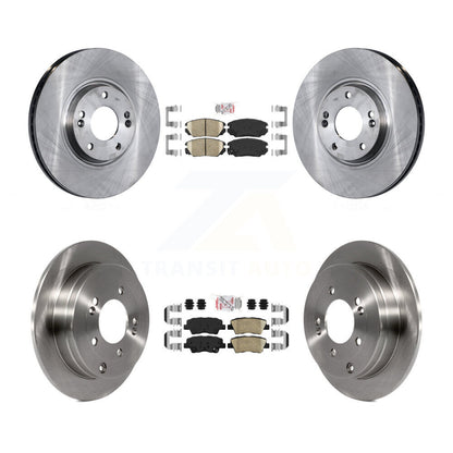 Kit de plaquettes en céramique et de rotors de frein à disque avant et arrière, pour Kia Amanti 2007 – 2009