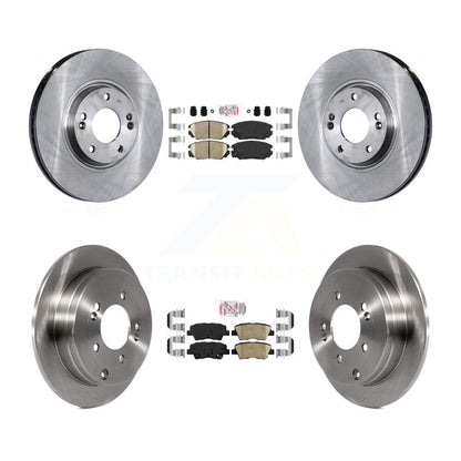 Kit de plaquettes en céramique et de rotors de frein à disque avant et arrière, pour Kia Amanti 2007 – 2009