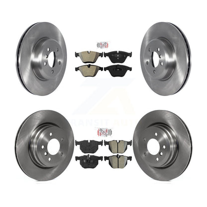 Kit de rotor de frein à plaquettes semi-métalliques avant et arrière pour BMW 335i cabriolet/coupé 2012