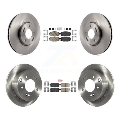 Kit de plaquettes en céramique et de rotors de frein à disque avant et arrière, pour Kia Forte koup Forte5