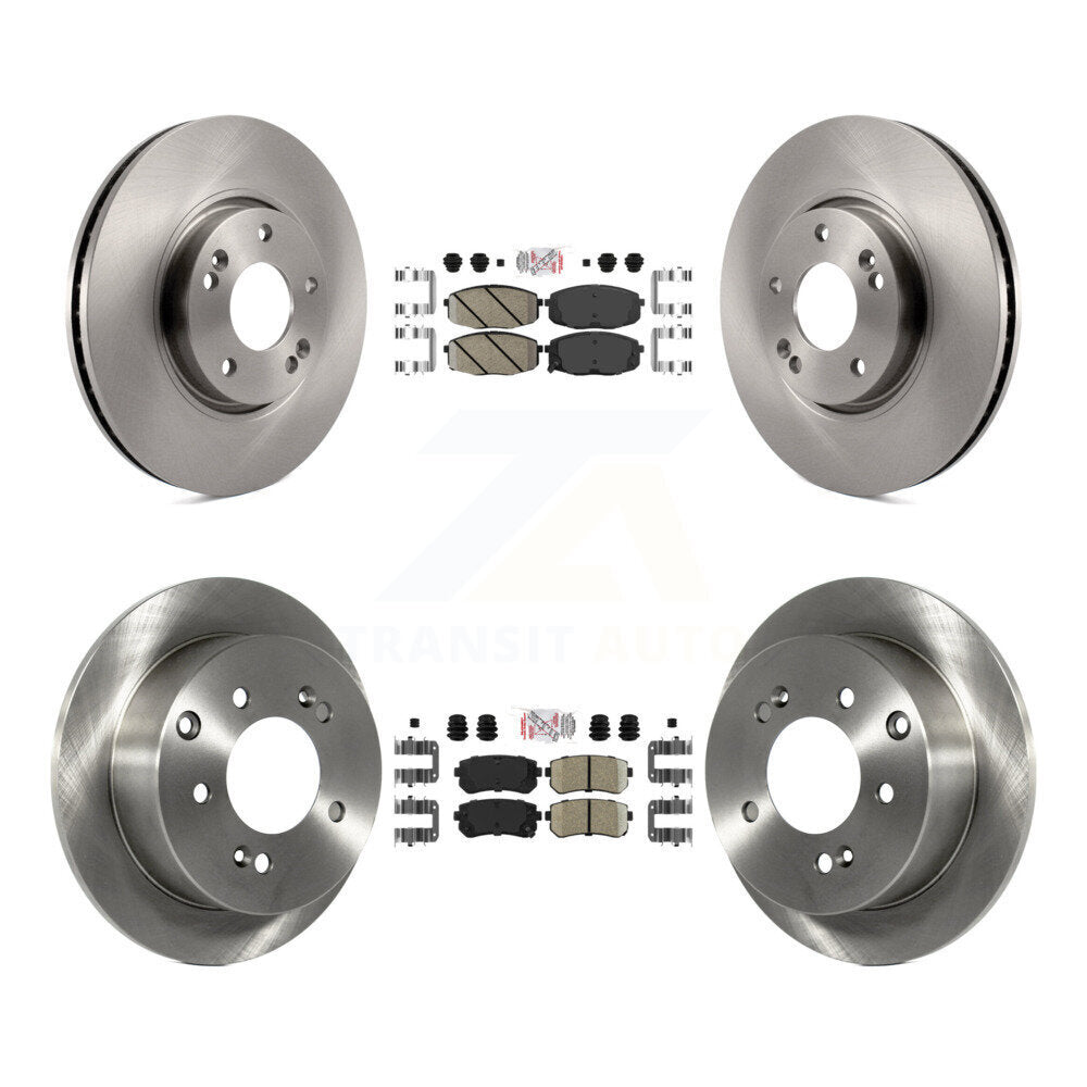 Kit de plaquettes en céramique et de rotors de frein à disque avant et arrière, pour Kia Forte koup Forte5