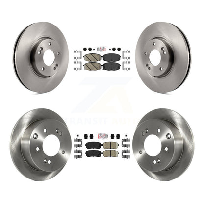 Kit de plaquettes en céramique et de rotors de frein à disque avant et arrière, pour Kia Forte koup Forte5