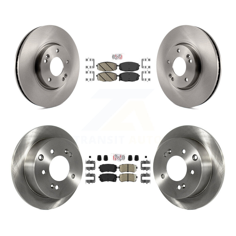 Kit de plaquettes en céramique et de rotors de frein à disque avant et arrière, pour Kia Forte koup Forte5