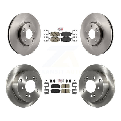 Kit de plaquettes en céramique et de rotors de frein à disque avant et arrière, pour Kia Forte koup Forte5