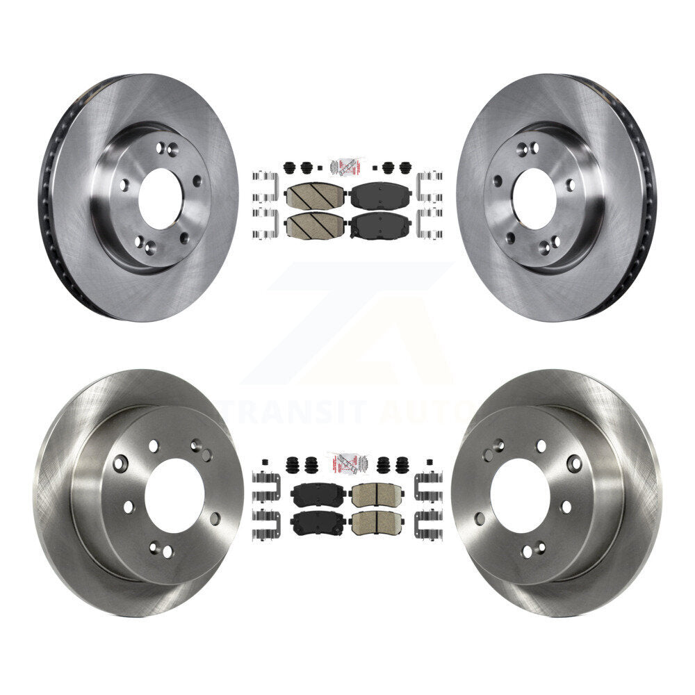 Kit de plaquettes en céramique et de rotors de frein à disque avant et arrière, pour Kia Forte koup Forte5