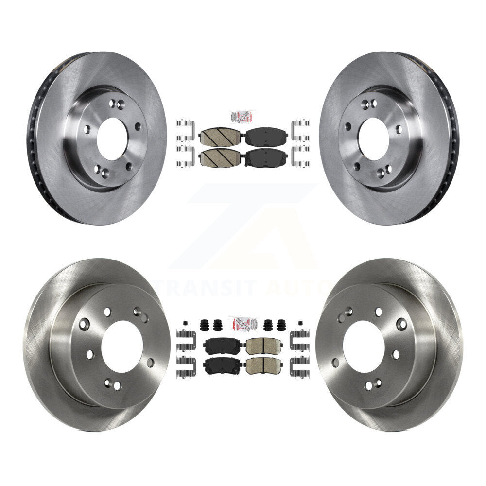 Kit de plaquettes en céramique et de rotors de frein à disque avant et arrière, pour Kia Forte koup Forte5