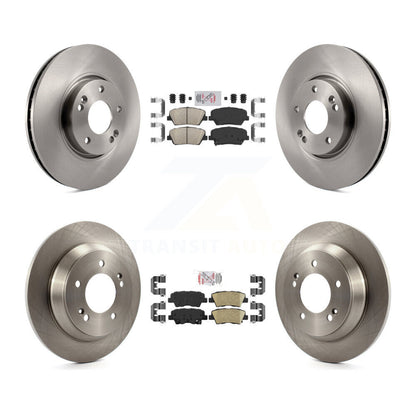 Kit de plaquettes en céramique et de rotors de frein à disque avant et arrière, pour Kia Rondo K8A-103120