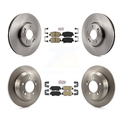 Kit de plaquettes en céramique et de rotors de frein à disque avant et arrière, pour Kia Rondo K8A-103121