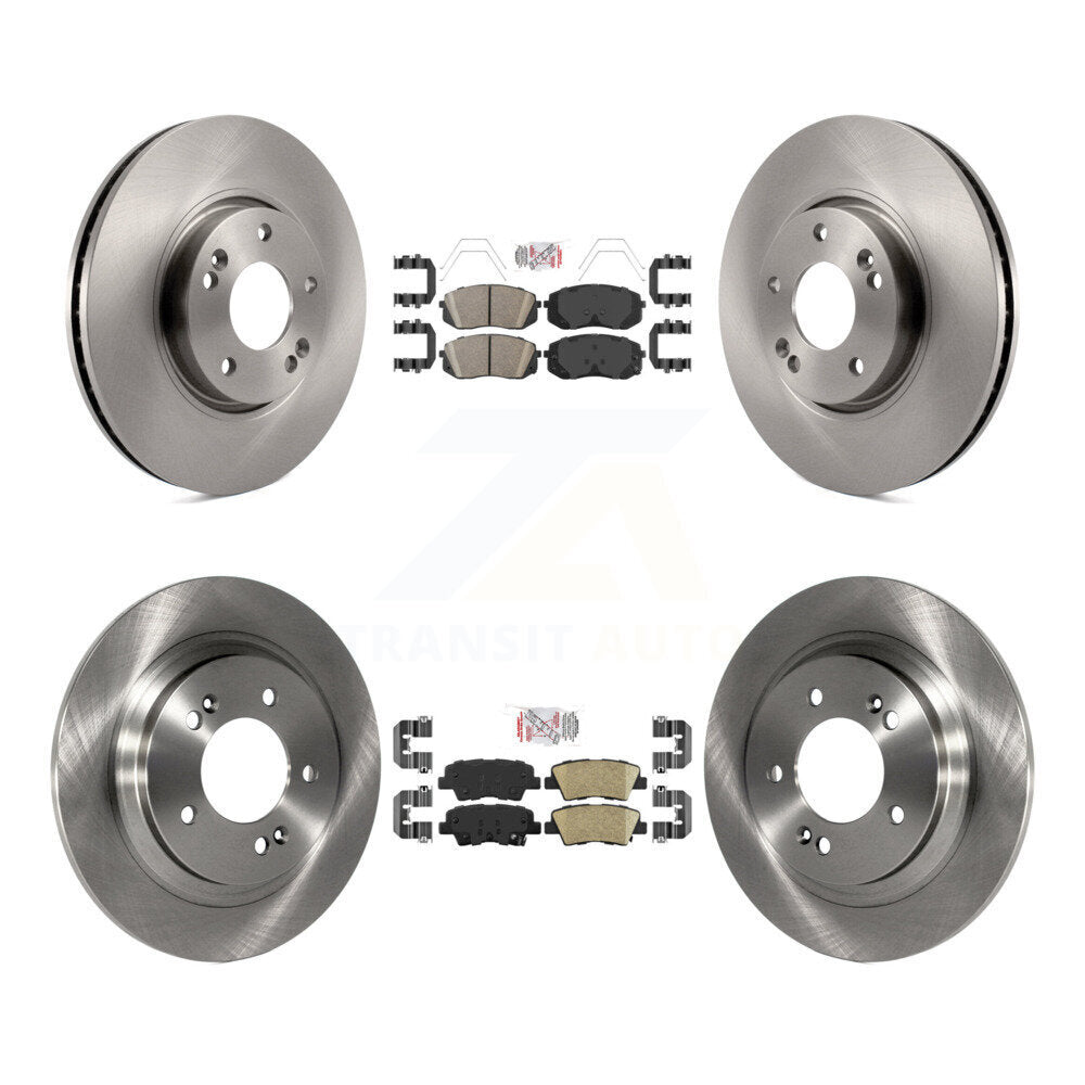 Kit de plaquettes en céramique et de rotors de frein à disque avant et arrière, pour Kia Soul EV 2017 – 2019