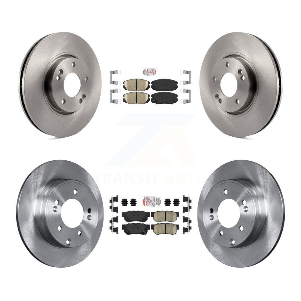 Kit de plaquettes en céramique et de disques de frein avant et arrière, pour Hyundai Sonata 3,3 l