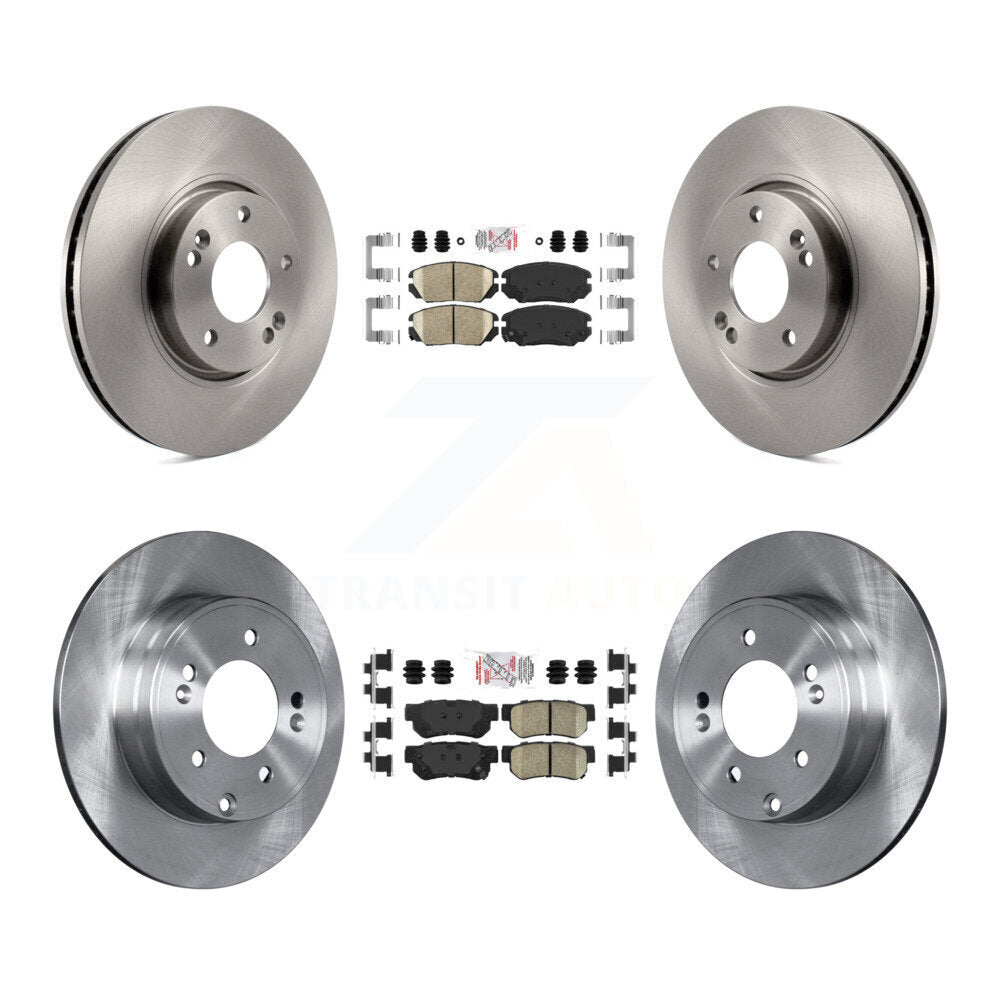 Kit de plaquettes en céramique et de disques de frein avant et arrière, pour Hyundai Sonata 3,3 l