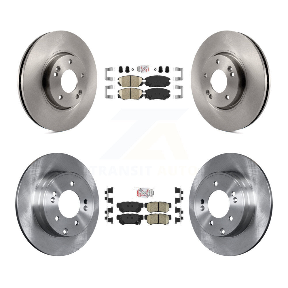 Kit de plaquettes en céramique et de disques de frein avant et arrière, pour Hyundai Sonata 3,3 l
