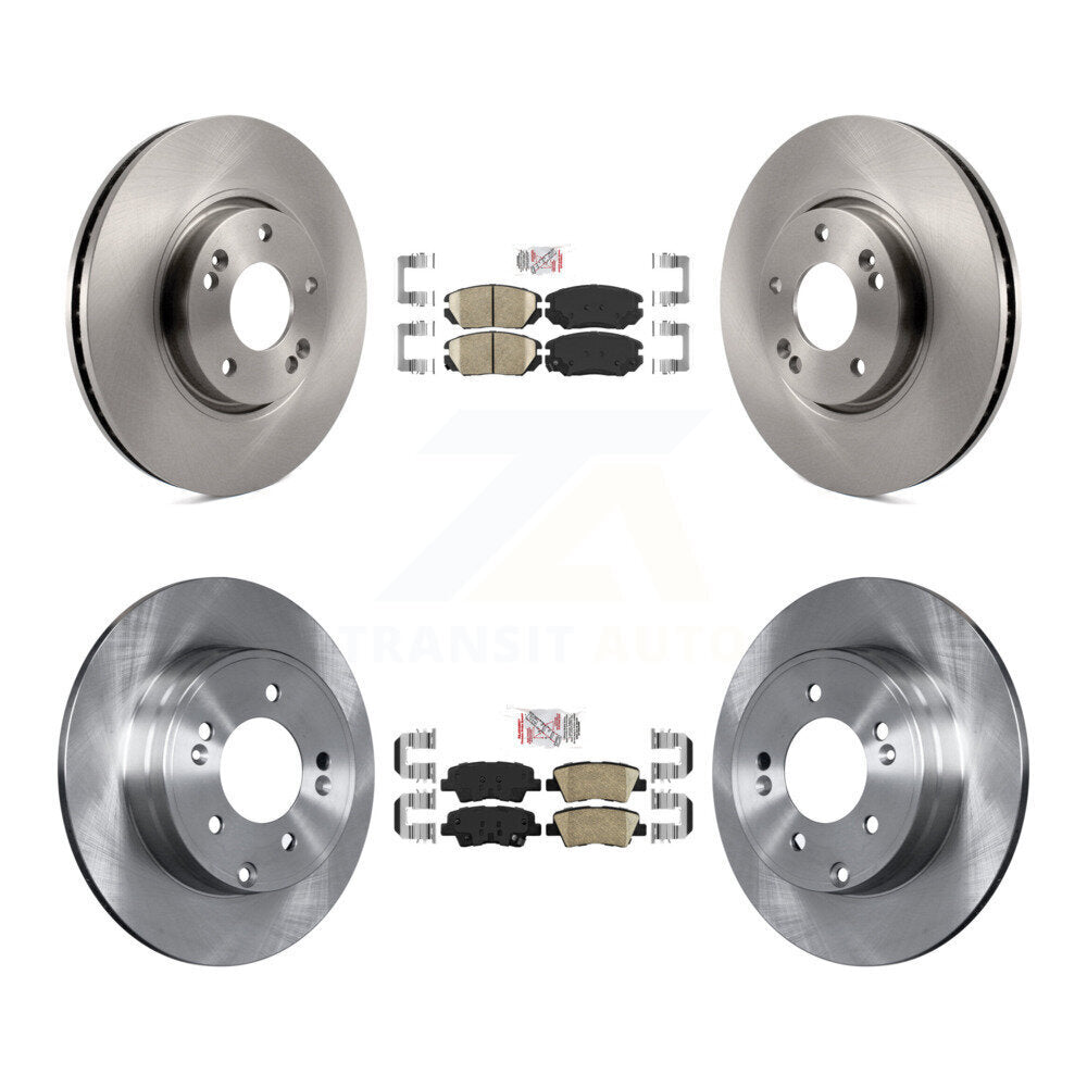 Kit de plaquettes en céramique et de disques de frein avant et arrière, pour Hyundai Sonata 3,3 l