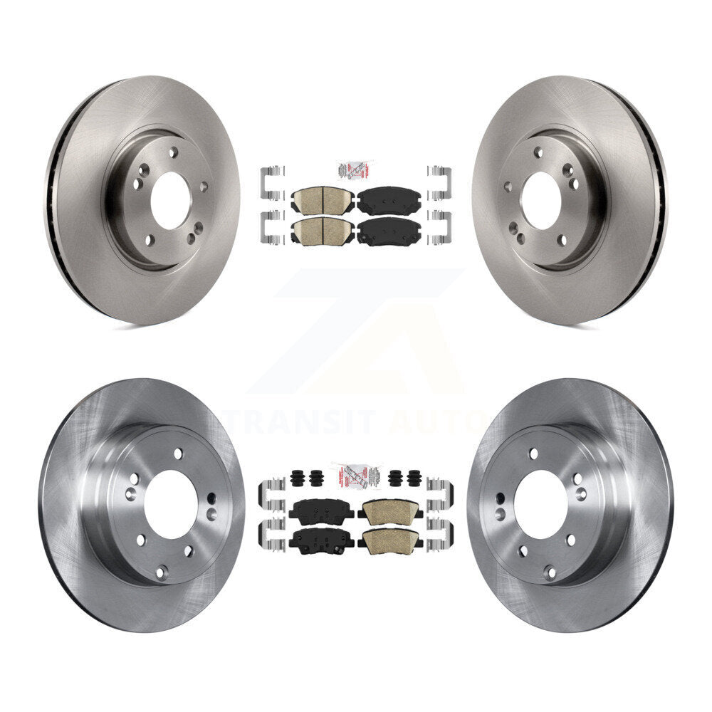 Kit de plaquettes en céramique et de disques de frein avant et arrière, pour Hyundai Sonata 3,3 l