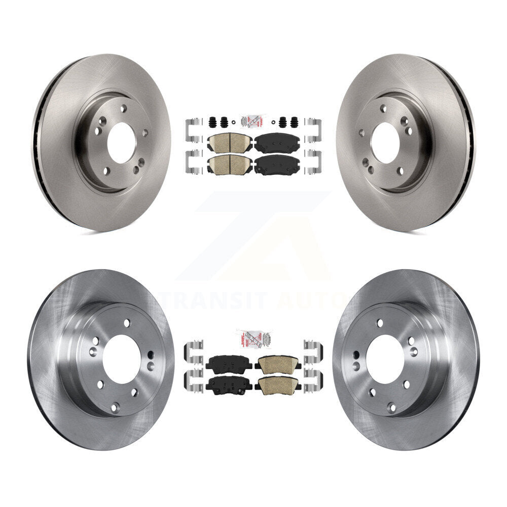 Kit de plaquettes en céramique et de disques de frein avant et arrière, pour Hyundai Sonata 3,3 l