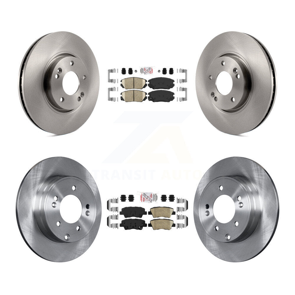 Kit de plaquettes en céramique et de disques de frein avant et arrière, pour Hyundai Sonata 3,3 l