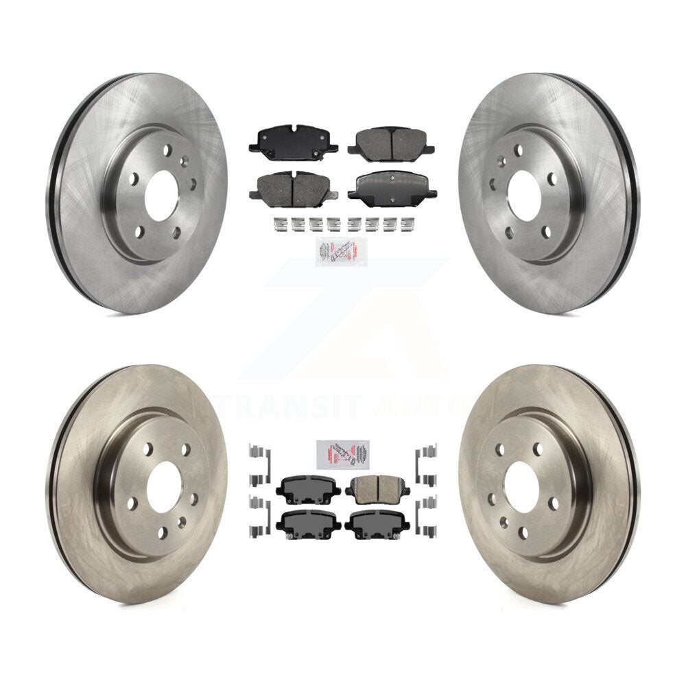 Kit de plaquettes en céramique et de freins à disque avant et arrière, pour Buick Envision Cadillac XT