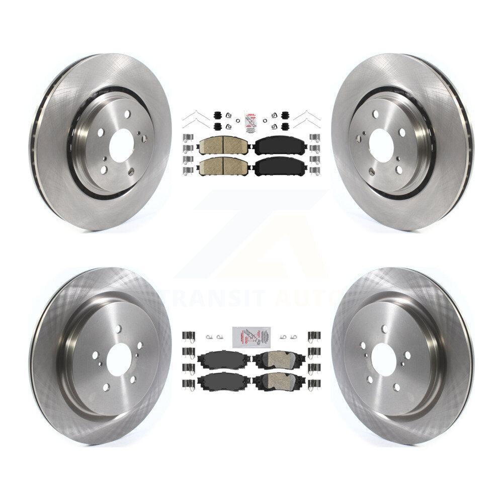 Kit de plaquettes en céramique et Rotor de frein avant et arrière, pour Lexus RX350 RX450h RX350L RX450h