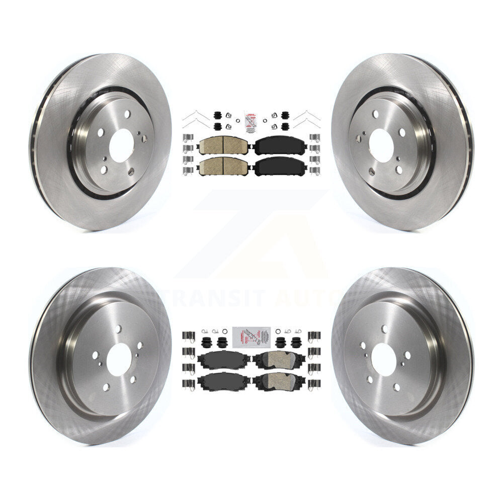 Kit de plaquettes en céramique et Rotor de frein avant et arrière, pour Lexus RX350 RX450h RX350L RX450h