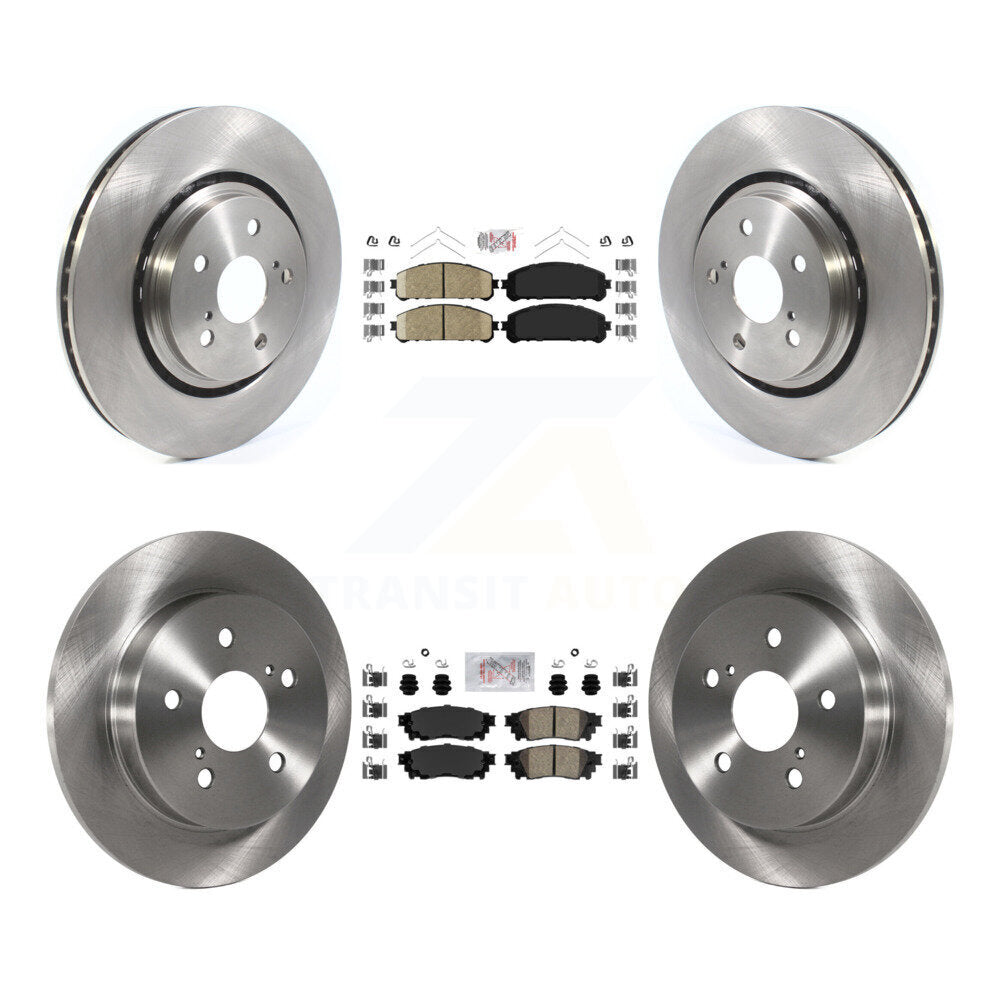 Kit de plaquettes en céramique et de disques de frein avant et arrière, pour Toyota Camry Avalon TRD