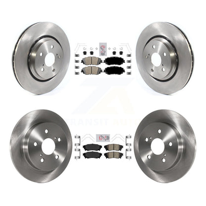 Kit de rotors de frein à plaquettes en céramique avant et arrière, pour Toyota Camry XSE 20 avec emballage TRD