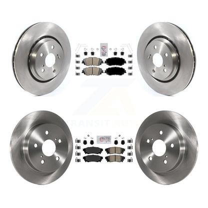 Kit de rotors de frein à plaquettes en céramique avant et arrière, pour Toyota Camry XSE 20 avec emballage TRD
