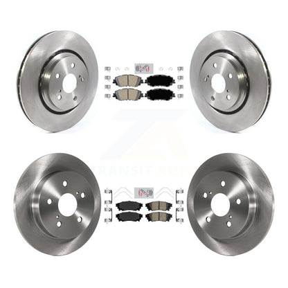 Kit de rotors de frein à plaquettes en céramique avant et arrière, pour Toyota Camry XSE 20 avec emballage TRD